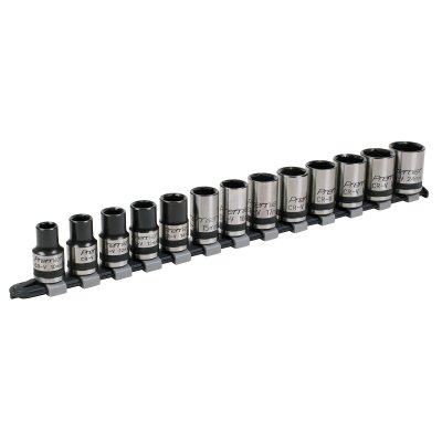 Sealey Premier Black Lock-On Socket Set 1/2