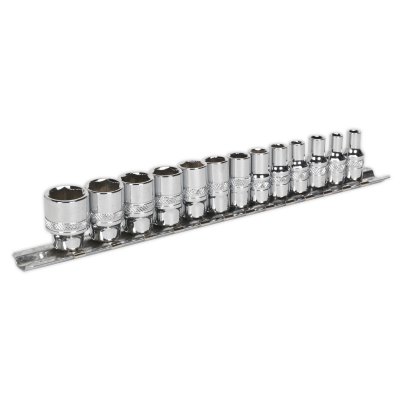 Sealey Premier Lock-On Socket Set 1/4