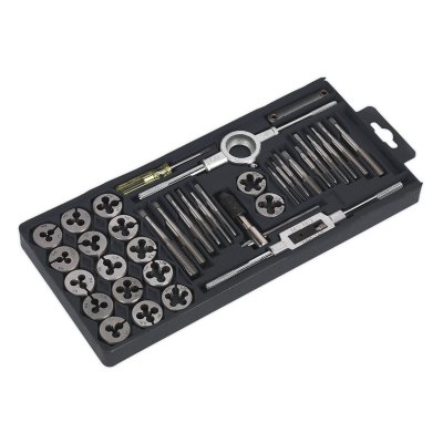 Sealey Metric Tap & Die Set Split Dies 40pc