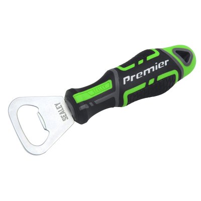 Sealey Premier GripMAX Bottle Opener - Hi-Vis Green