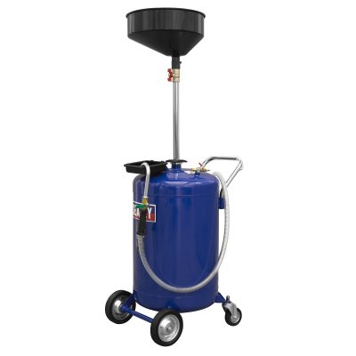 Sealey Air Discharge Mobile Oil Drainer 110L