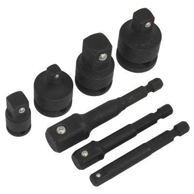 Sealey Premier Impact Socket Adaptor Set 7pc