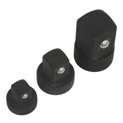 Sealey Premier Low Profile Impact Socket Adaptor Set 3pc