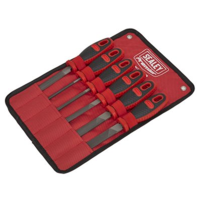 Sealey Premier Engineer's File Set 150mm 6pc