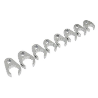 Sealey Premier Crow's Foot Spanner Set 1/2