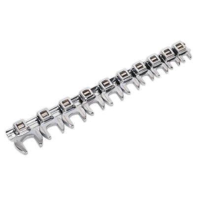 Sealey Premier Crow's Foot Open-End Spanner Set 3/8