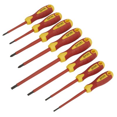 Sealey Premier Screwdriver Set 8pc - VDE Approved