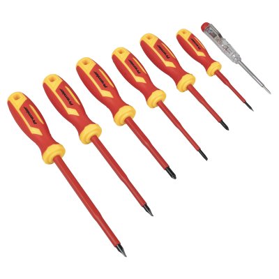 Sealey Screwdriver Set 7pc VDE Approved