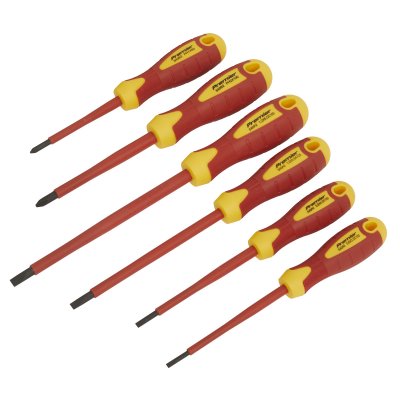 Sealey Premier Screwdriver Set 6pc - VDE Approved