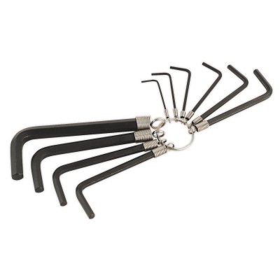 Sealey Premier Hex Key Set on Ring 10pc