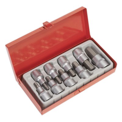 Sealey Premier Hex Socket Bit Set 1/2