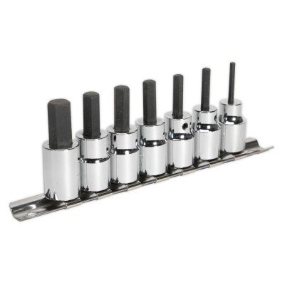 Sealey Premier Hex Socket Bit Set 3/8