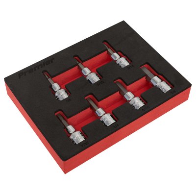 Sealey Premier Imperial Hex Socket Bit Set 3/8