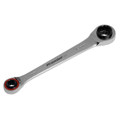 Sealey Premier Platinum 4-in-1 Reversible Ratchet Ring Spanner