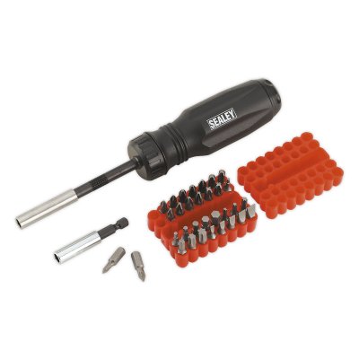 Sealey Premier Gearless Ratchet Screwdriver Set 34pc