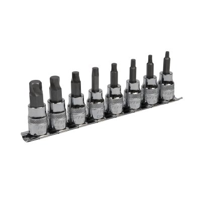 Sealey Premier Imperial Lock-On Hex Socket Bit Set 3/8