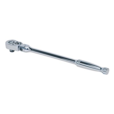 Sealey Premier Pear-Head Ratchet Wrench with Flexi-Head & Flip Reverse 3/8