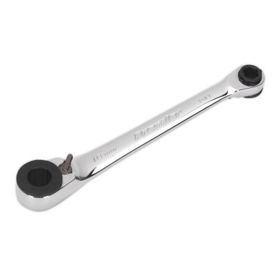 Sealey Premier Reversible Ratchet Spanner 1/4