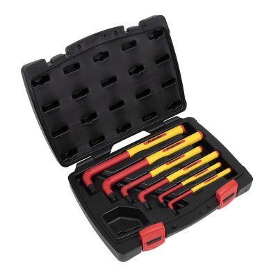 Sealey Premier Extra-Long Hex Key Set 6pc - VDE Approved