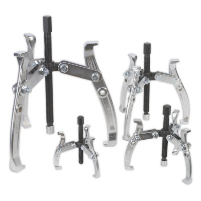 Sealey Triple Leg Gear Reversible Puller Set 4pc