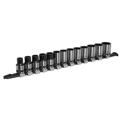 Sealey Premier Black Socket Set 1/2