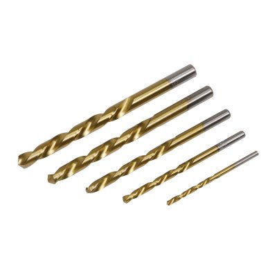 Sealey Left-Hand Spiral Drill Bit Set 5pc