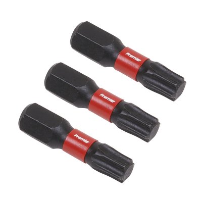 Sealey Premier TRX-Star* Impact Power Tool Bits T30 x 25mm 3pc