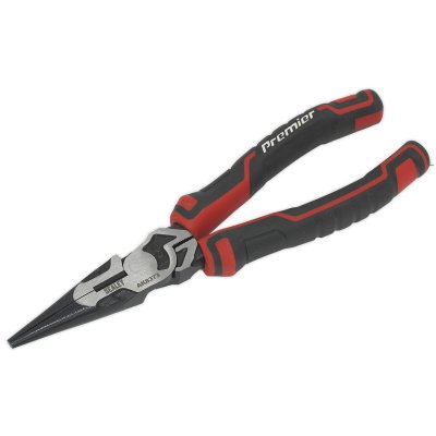 Sealey Premier Long Nose Pliers High Leverage 200mm