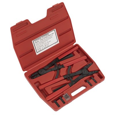 Sealey Premier Heavy-Duty Circlip Pliers Set Internal/External 400mm