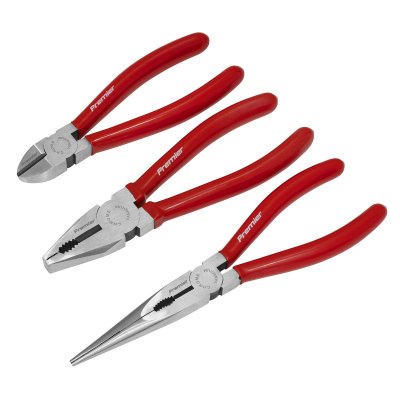 Sealey Premier Pliers Set 3pc