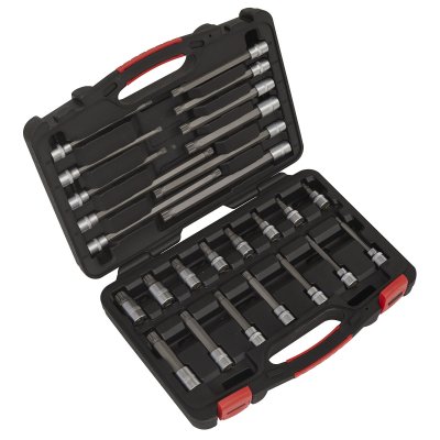 Sealey Premier Platinum Spline Socket Bit Set 3/8