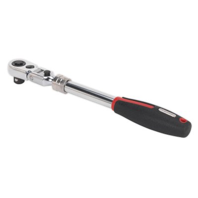 Sealey Premier Platinum Locking Flexi-Head Extendable Ratchet Wrench 1/2