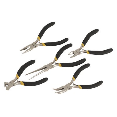 Sealey Premier Mini Pliers Set Ni-Fe Finish 5pc