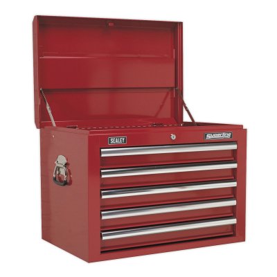 Sealey Superline PRO Topchest 5 Drawer - Red