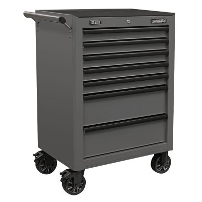 Sealey Superline PRO Rollcab 7 Drawer - Grey/Black