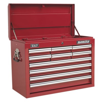 Sealey Superline PRO Topchest 10 Drawer - Red