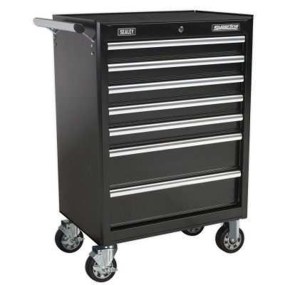 Sealey Superline PRO Rollcab 7 Drawer - Black