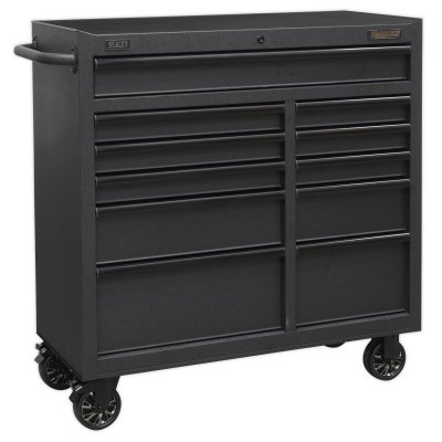 Sealey Superline PRO Black Edition Rollcab with 11 Soft Close Drawers 1040mm