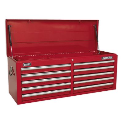 Sealey Superline PRO Topchest 10 Drawer - Red