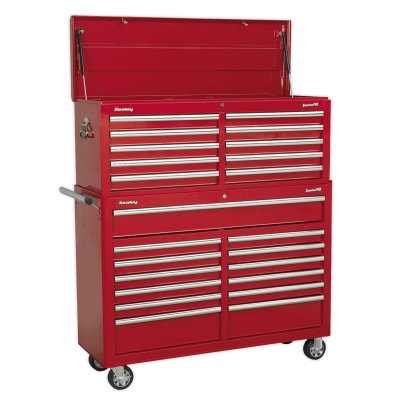 Sealey Superline PRO Tool Chest Combination 23 Drawer - Red