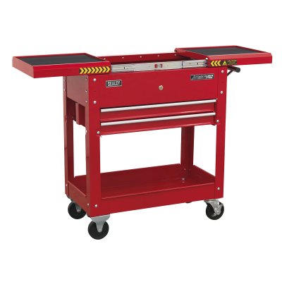 Sealey American PRO Mobile Tool & Parts Trolley - Red