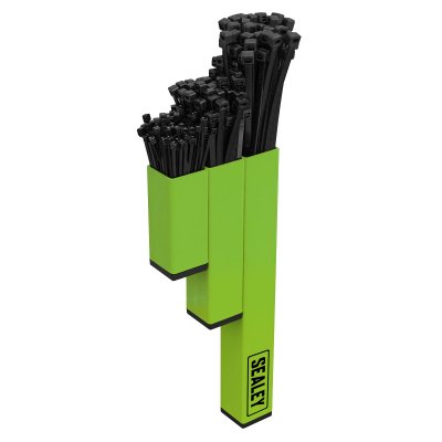 Sealey Magnetic Cable Tie Holder - Hi-Vis Green