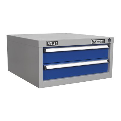 Sealey Premier Industrial Double Drawer Unit for API Series Workbenches