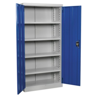 Sealey Premier Industrial Cabinet with 4 Shelves 1800mm