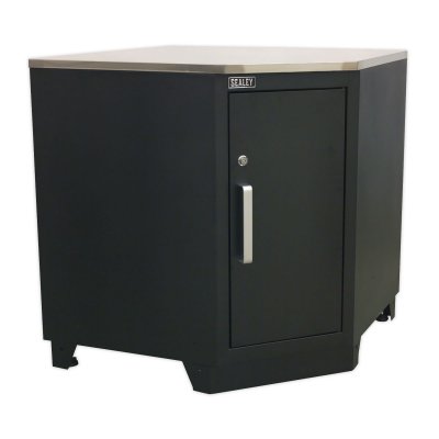 Sealey Premier Heavy-Duty Modular Corner Floor Cabinet 930mm