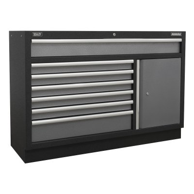 Sealey Superline PRO Modular Floor Cabinet 7 Drawer 1360mm