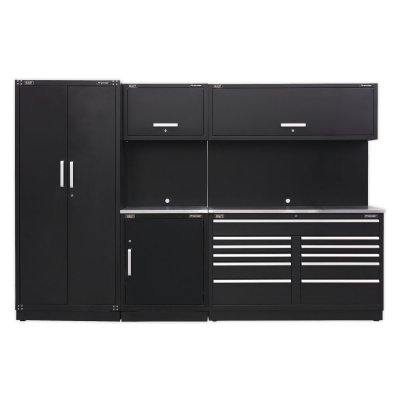 Sealey Premier Storage System with Stainless Worktop 3.3m