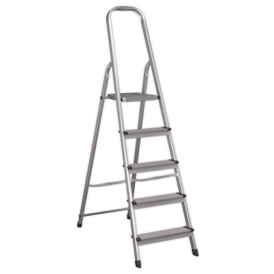 Sealey Step Ladder 5-Tread Aluminium - BS EN 131