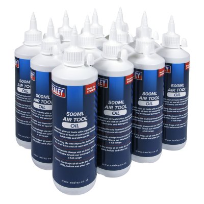 Sealey Air Tool Oil 500ml - Pack of 12