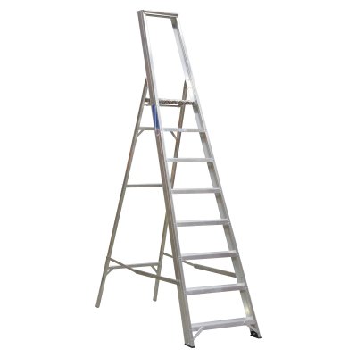 Sealey Industrial Step Ladder 8-Tread Aluminium - BS EN 131